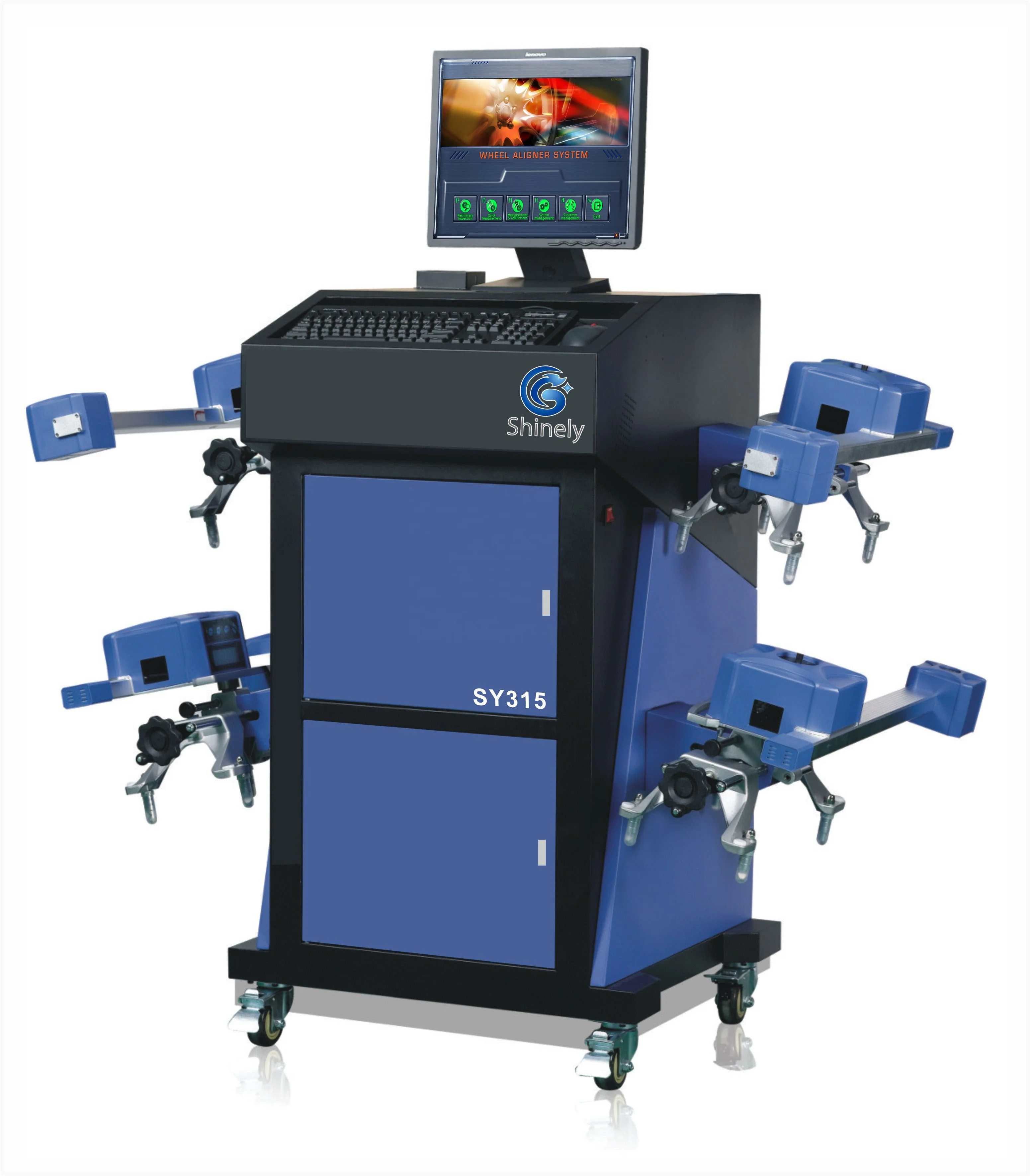 Excellent stability 3D used wheel alignment machine manufacture automatic vehicle wheel aligner