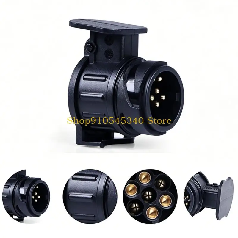 U2JA Waterproof 13P To 7 Pin Trailer Truck Plug ABS Design For Multiple Vehicle Types