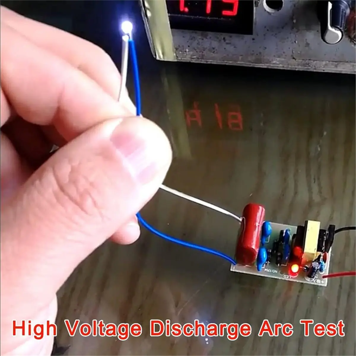2Pcs DC-DC High Voltage Generator Module, 3V-4.2V 3.7V to 1500V-2000V 1800V Step-Up Boost Power Board