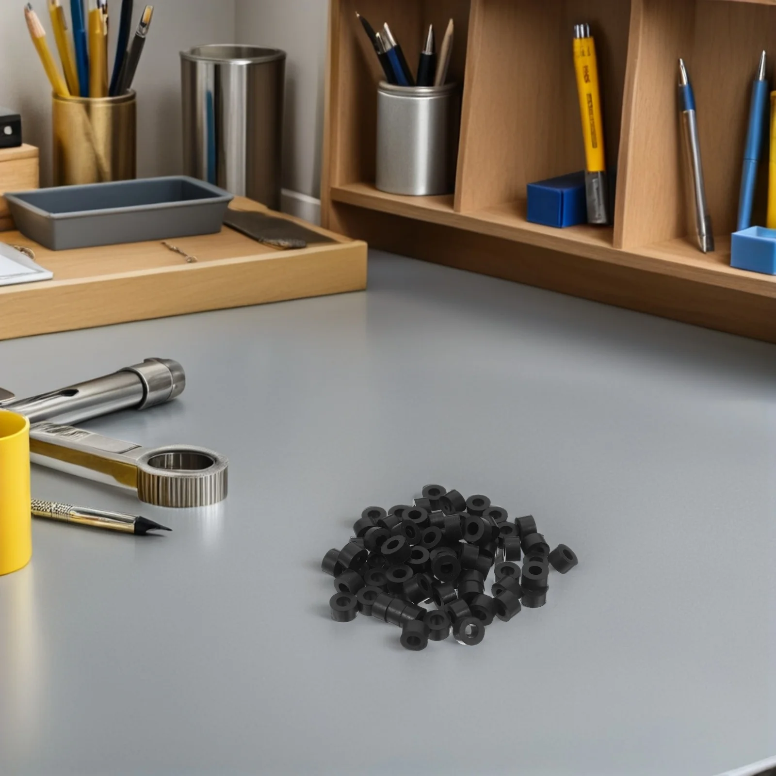 100 قطعة المطاط O شكل مخمدات الاهتزاز الأسود 12 مللي متر Od 6 مللي متر Id 7 مللي متر سميكة مكافحة الاهتزاز غسالات آلة جبل مخفضات الضوضاء