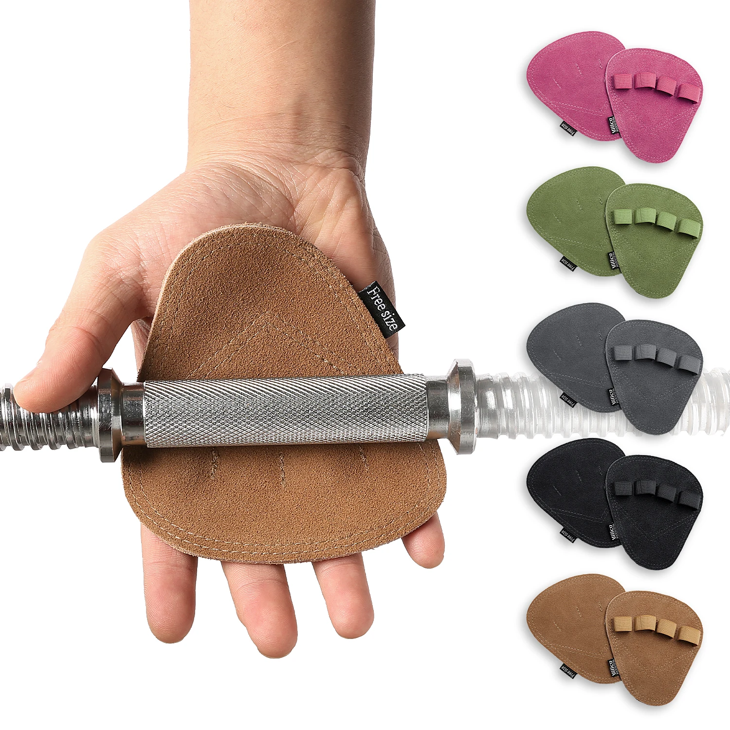 AliExpress Kyncilor Cowhide Gym Gloves Grips Anti-Skid Weight Power Belt Lifting Pads Deadlift Belt Workout Crossfit Fitness Gloves Palm Protection