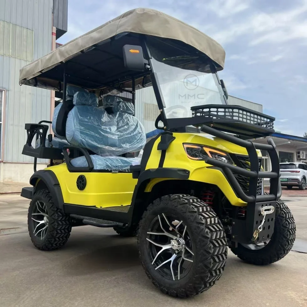 Adult Hunting Club Car Vehicle Buggy 2+2 Seat Electric off Road Golf Cart