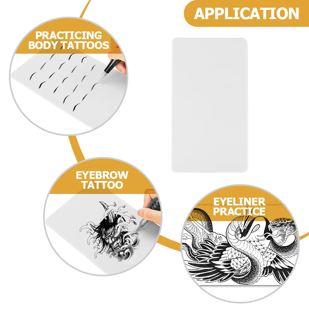 Tattoo Practice Skin Tattoos Practicing Tattooing Silicone Embroider Silica Gel Blank Supply