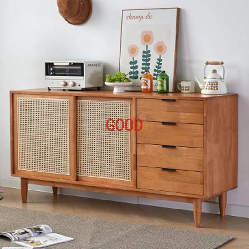 Деревянные шкафы для гостиной, боковые панели, дисплей, дизайнерские шкафы, входная мебель из ротанга