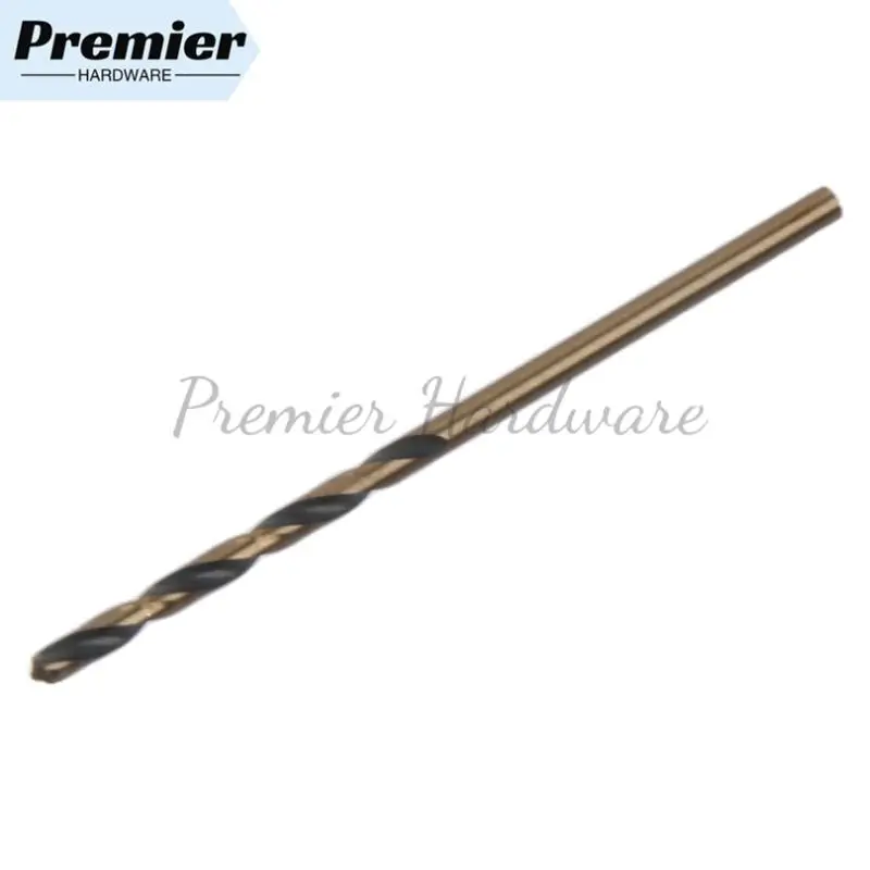 

Premium Cobalt-Coated HSS Twist Drill Bit (2.0mm): Delivers Precise Holes in Wood/Metal, Great for Power Tools