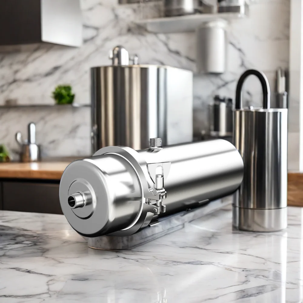 

hit product0.01 Micron UF Membrane UF Water Filter System Stainless Steel Countertop for Household Use by Shangdong