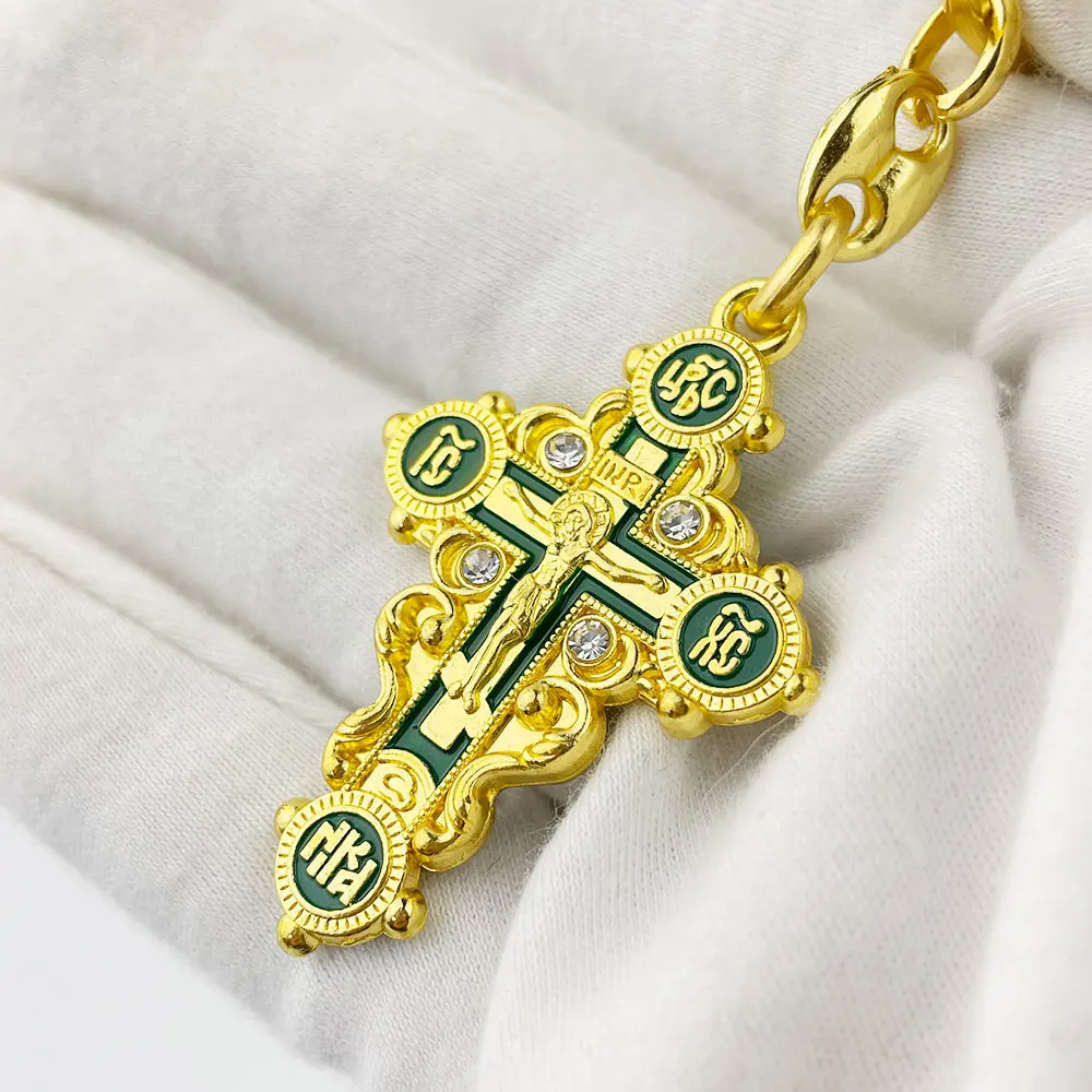 Saint George Pendant Keyring Orthodox Catholic Talisman Car Ring Keychain Jewelry Catholic Gifts Брелок для ключей