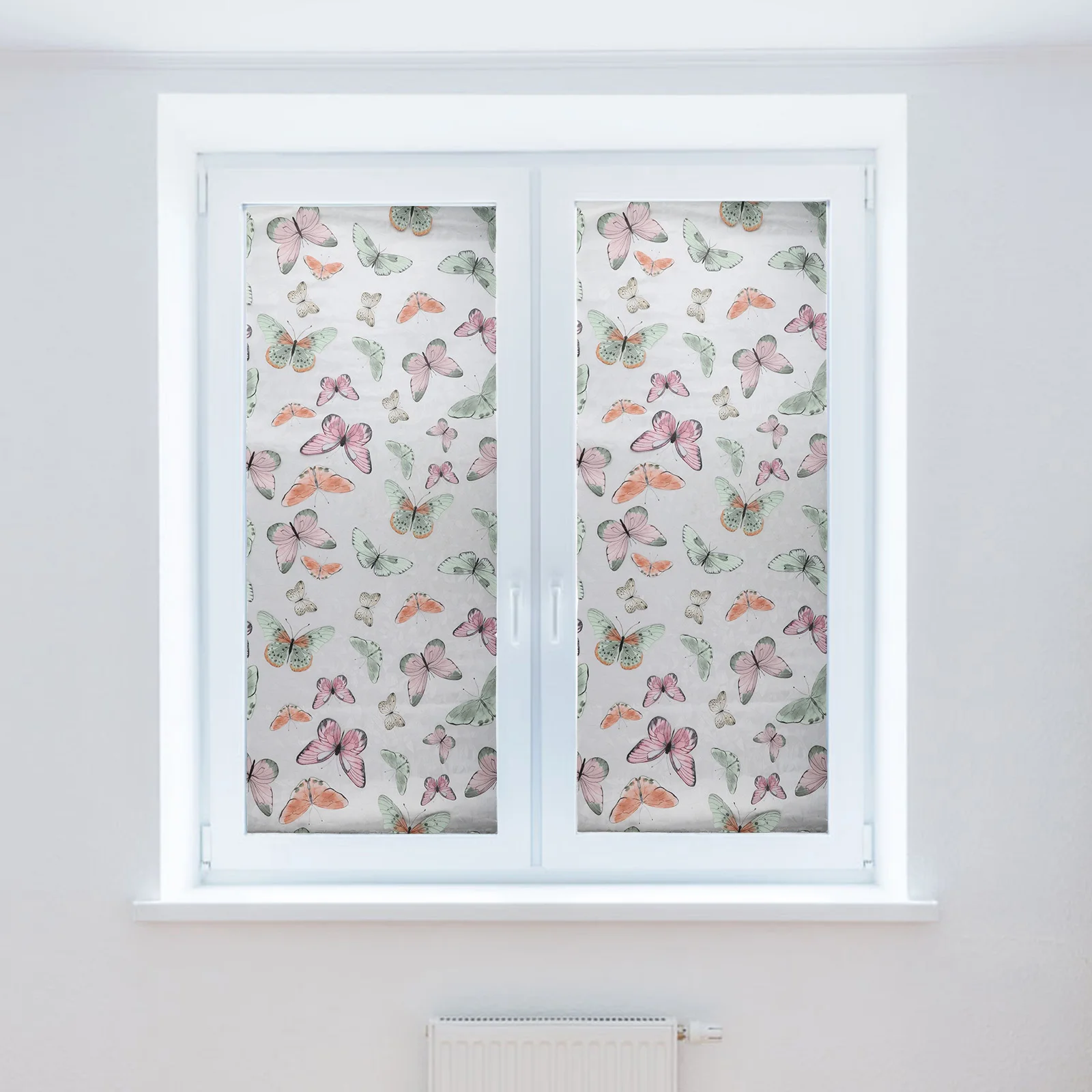 

Natural Light Filter Butterfly Window Film 3D Butterfly Window Film Static Cling Easy Installation Window Film