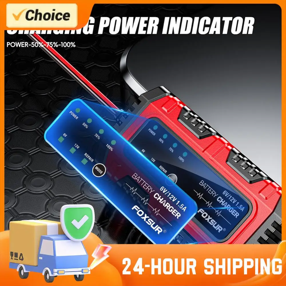 

Зарядное устройство для электромотоциклов 6В/12В 1.5А, зарядное устройство для автомобильных и мотоциклетных аккумуляторов, блок зарядки для автомобилей, грузовиков, лодок, внедорожников