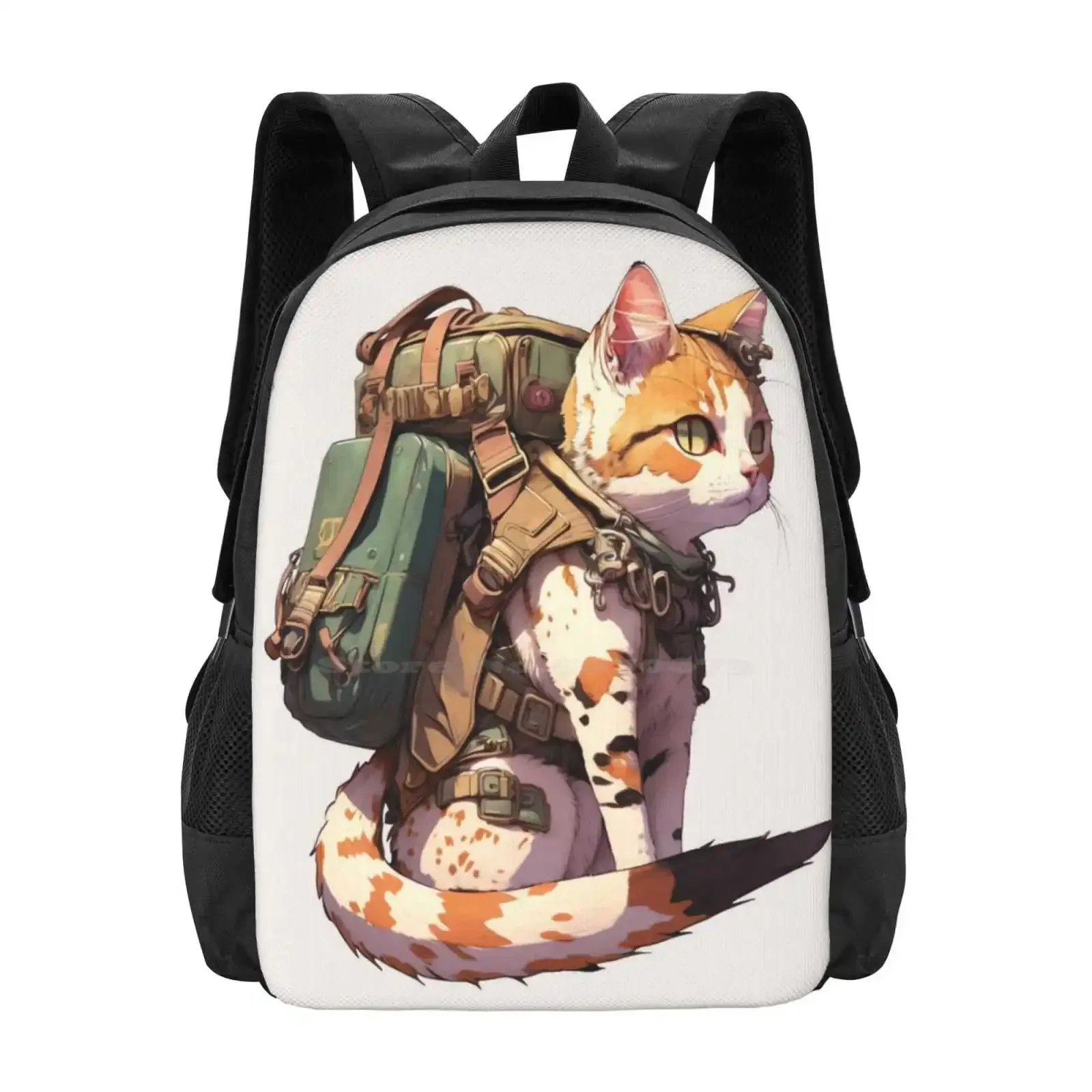

Messenger Cat Hot Sale Schoolbag Backpack Fashion Bags Messenger Cat Anime Style Cat Cat With Parcel Abandoned Cat With