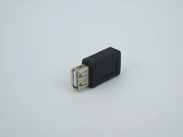 New Black USB 2.0 Type A Female to Mini USB 5pin B Female Adapter Plug Converter USB 2.0 to Mini USB Connector