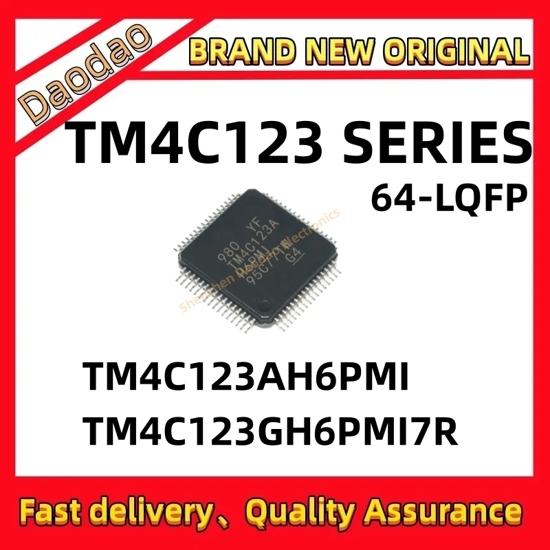 

Quality Brand New TM4C123AH6PMI TM4C123GH6PMI7R TM4C123AH6P TM4C123AH6 TM4C123A TM4C123 IC MCU Chip 64-LQFP