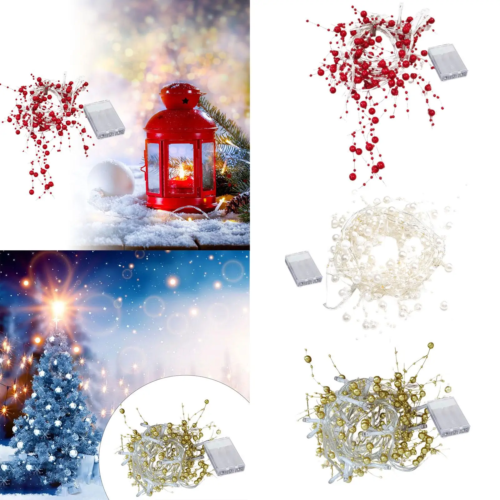 

Warm Lights Halloween Decoration Ornament Garland Fairy Lights Christmas Light Decorations for Gift Patio Bedroom Party Outdoor