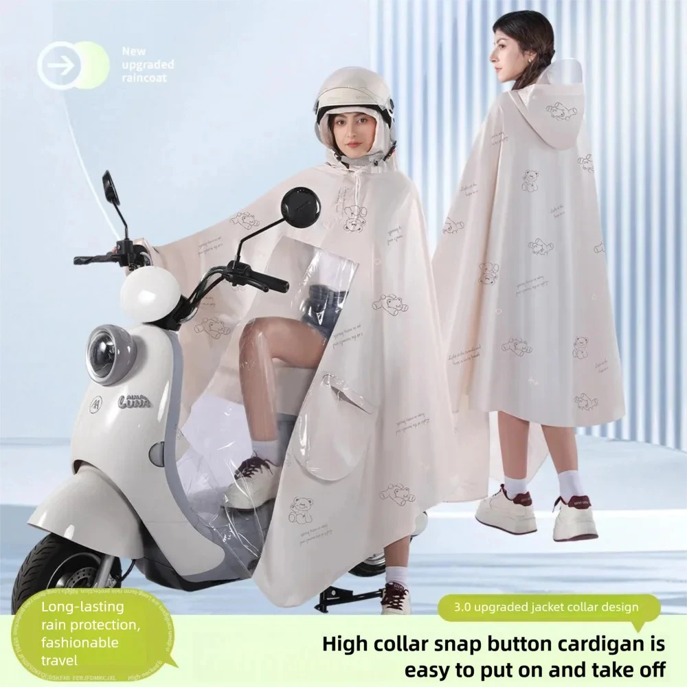 impermeable-pour-trottinette-electrique-pour-femmes-avec-un-motif-adorable-d'ours-poncho-integral-resistant-aux-intemperies-ideal-pour-les-trajets-a-velo-electrique-et-a-velo