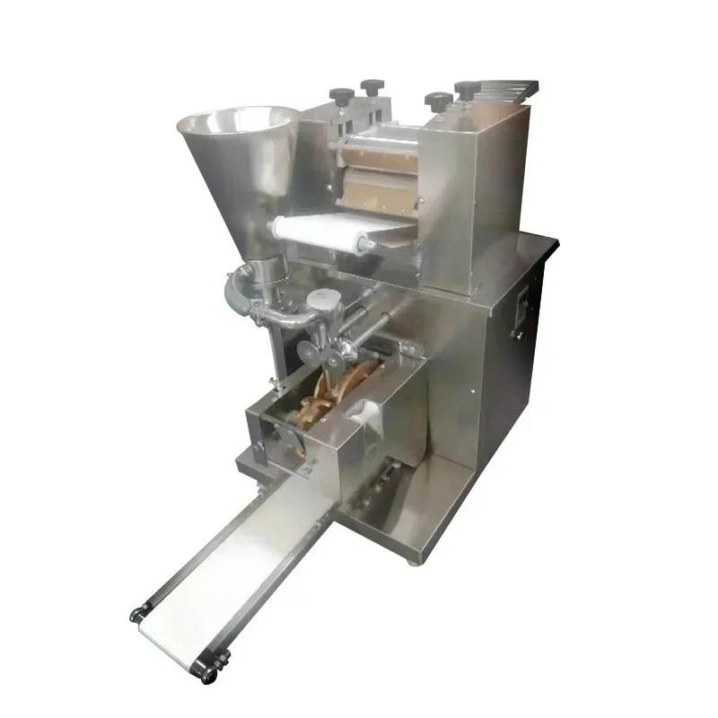 Stainless steel commercial large-scale high-efficiency and stable dumpling machine Automatic imitation manual lace dumpling