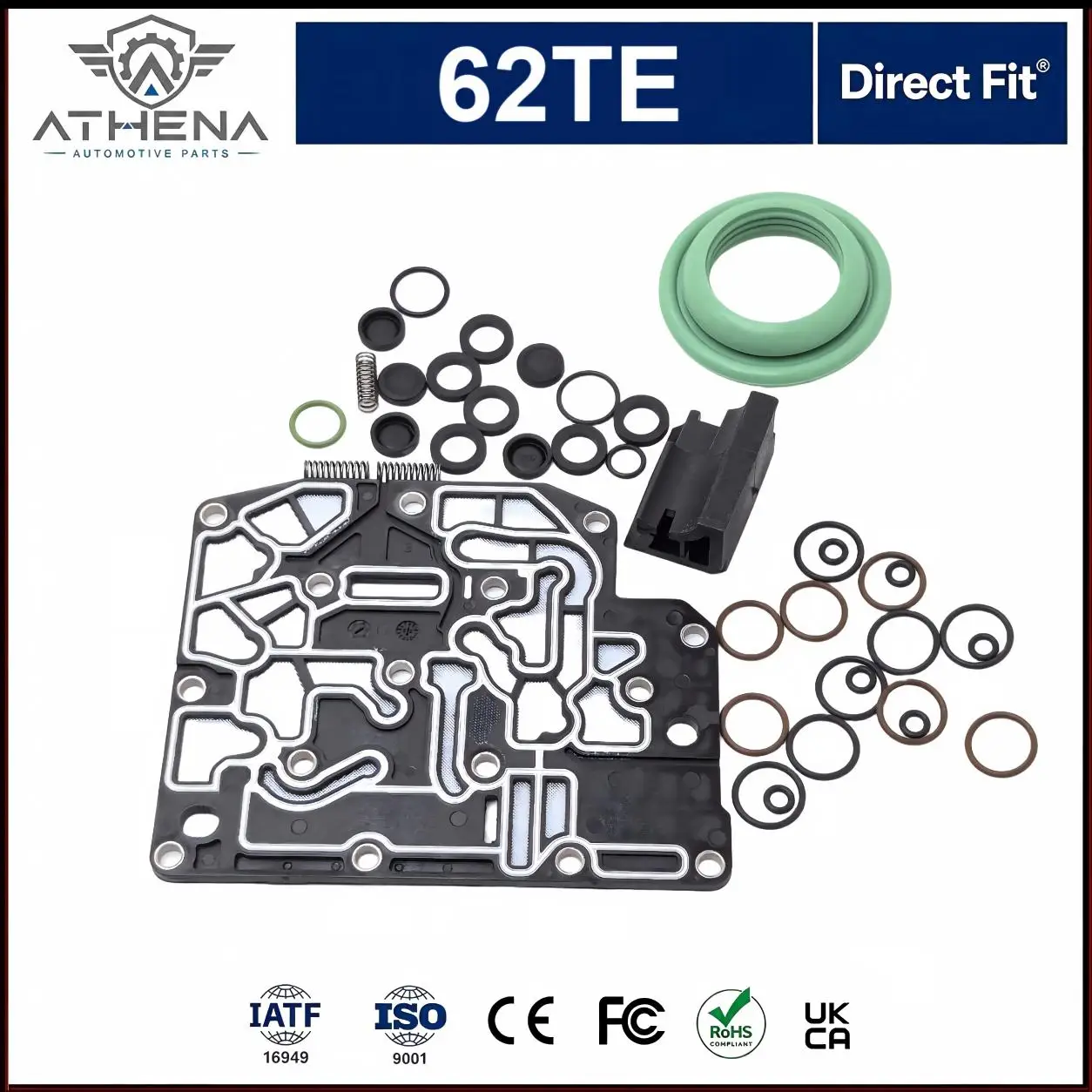 62TE Transmission Solenoid Repair Kit OE 5078709AB 68376696AA For Chrysler Dodge 6Speed Gearbox Solenoid Seal O-Ring Set