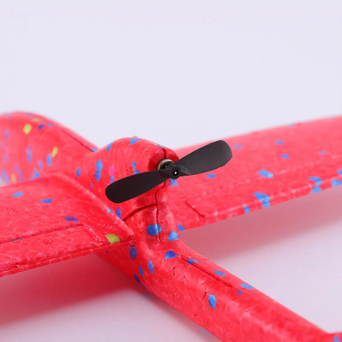 

Hand Throwing Glider Red Electric Foam Airplane Perfect Outdoor Party Favor Improved Coordination Simulation Aircraft