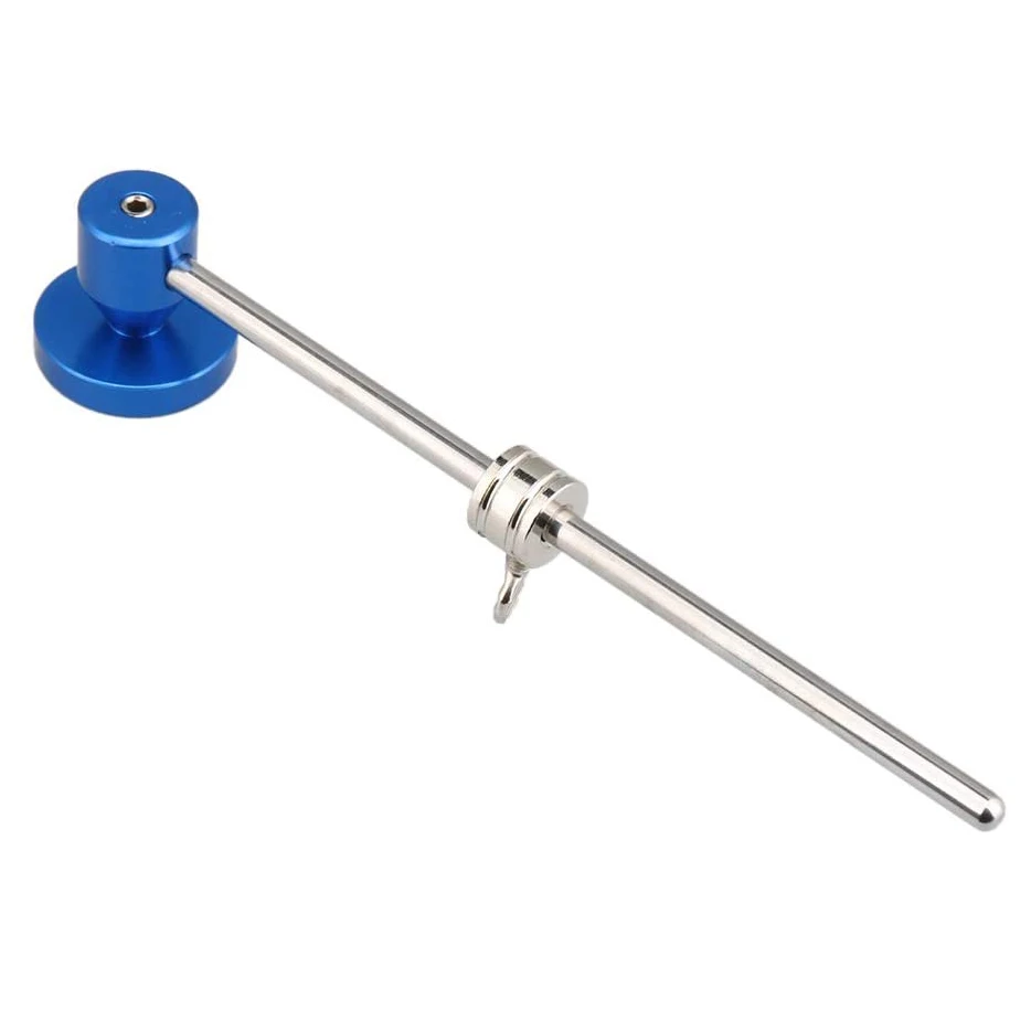

Practical Blue Aluminum Alloy Bass Drum Beater Kick Drum Foot Pedal Beater Replacement Parts