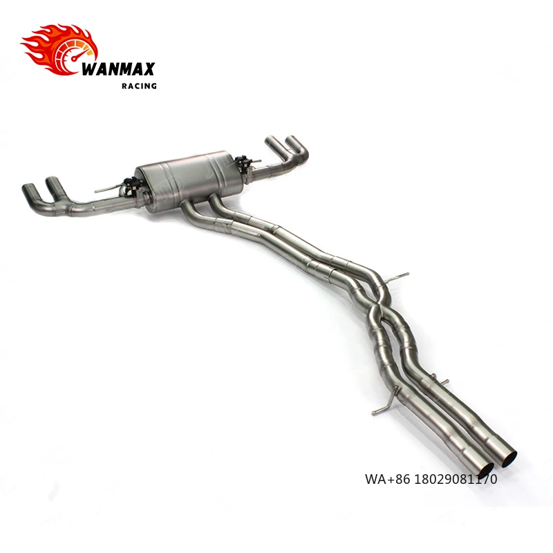 

Высокопроизводительная выхлопная система с клапанами для Coupe 9YB 3.0T | Система выхлопа Catback из нержавеющей стали 304 | Двухрежимный звук