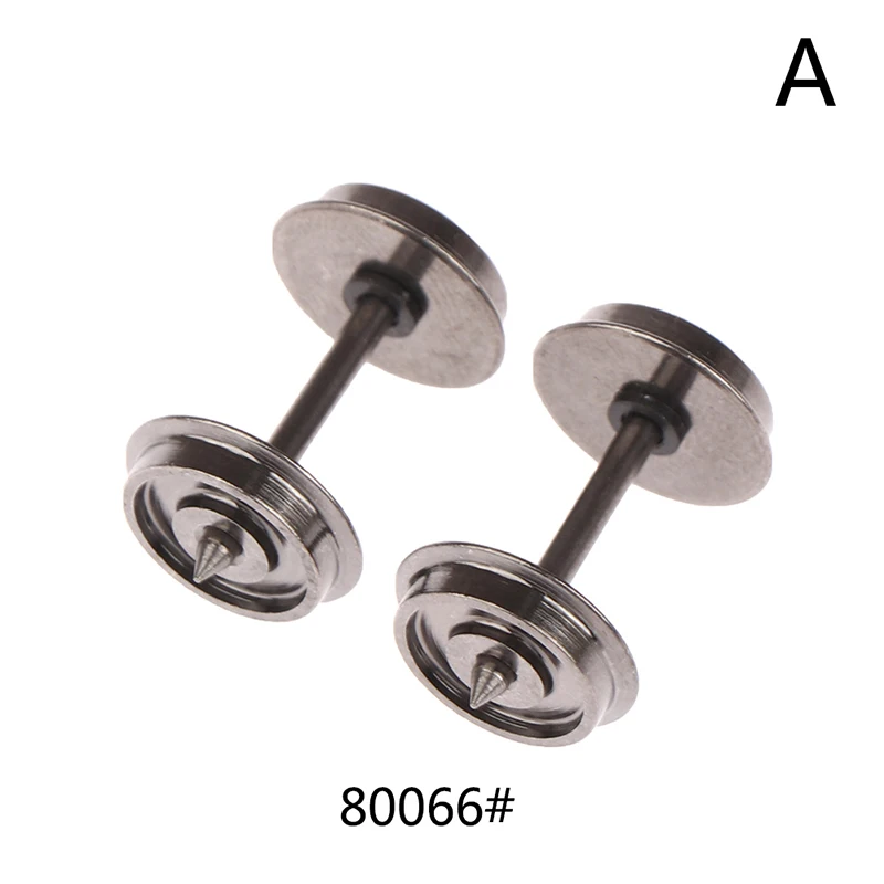 Roues Métalliques HO 2 Pièces, échelle 1:87, Diamètre 1,215 Cm, Pour Trains Miniatures, Modélisme Ferroviaire