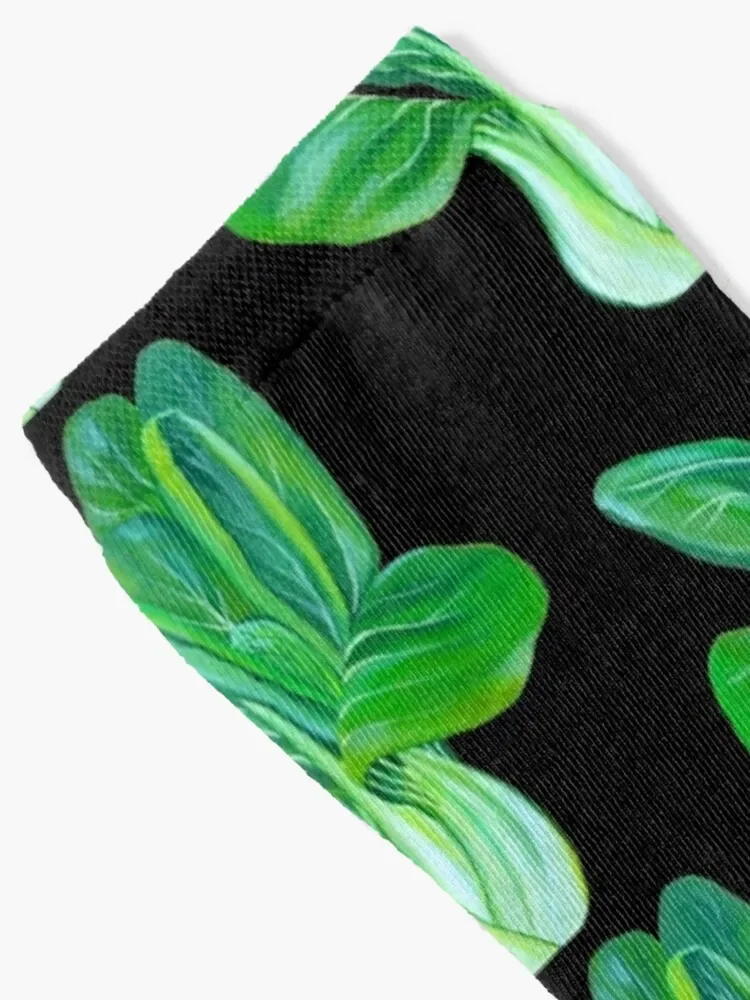 Bok Choy-calcetines de hip hop con estampado para hombre y mujer