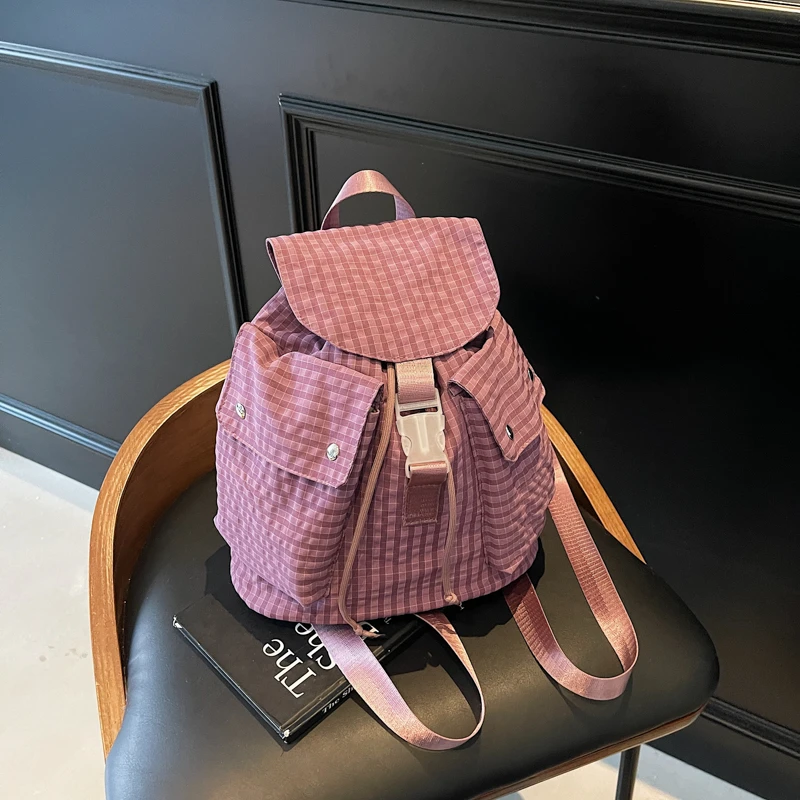

Nylon Cover Design Backpacks Solid Large Capacity Commuting Bags for Women 2025 New Popularity Casual Fashion Backpacks