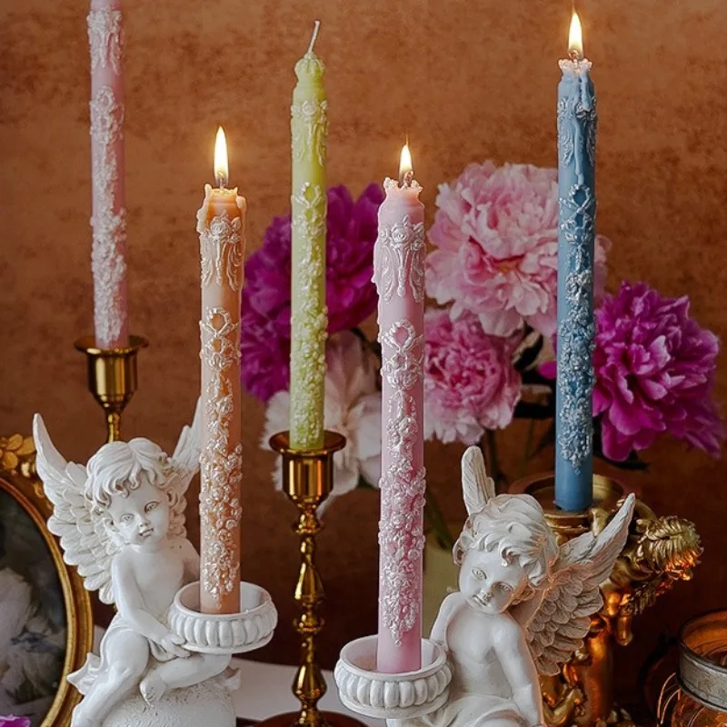 2pcs Scented Party Candles Soy Wax Home Decoration Wedding Candles Romantic Birthday Gifts
