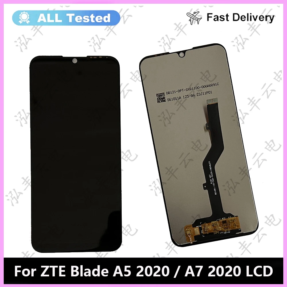 

NEW Tested Pantalla For ZTE Blade A5 2020 LCD Screen Display Touch Panel Digitizer Complete LCD ZTE A5 2020 Display