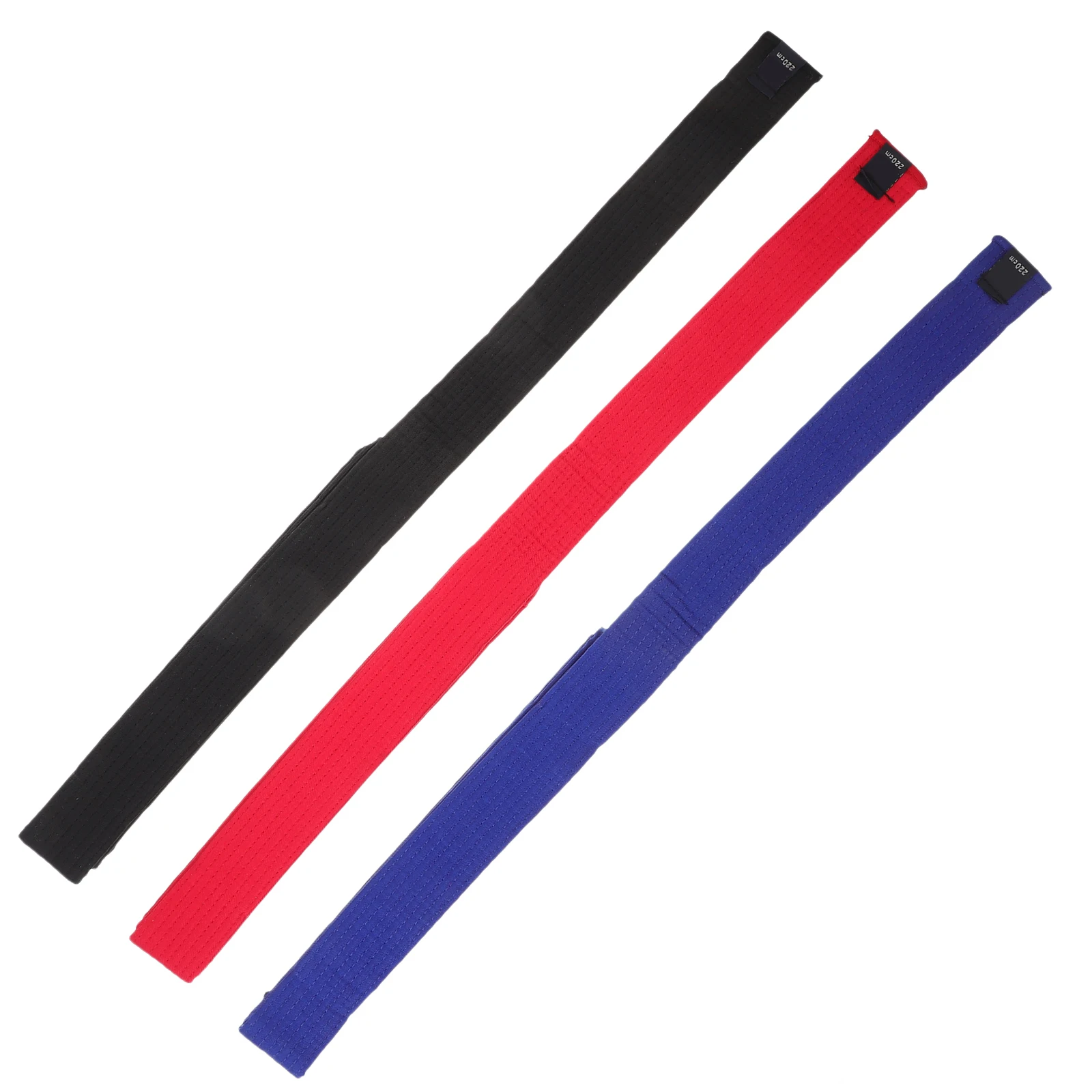 

3Pcs Taekwondo Belts Professional Martial Arts Waist Guard Comfortable Skin Friendly Training Belt for Youth Adults