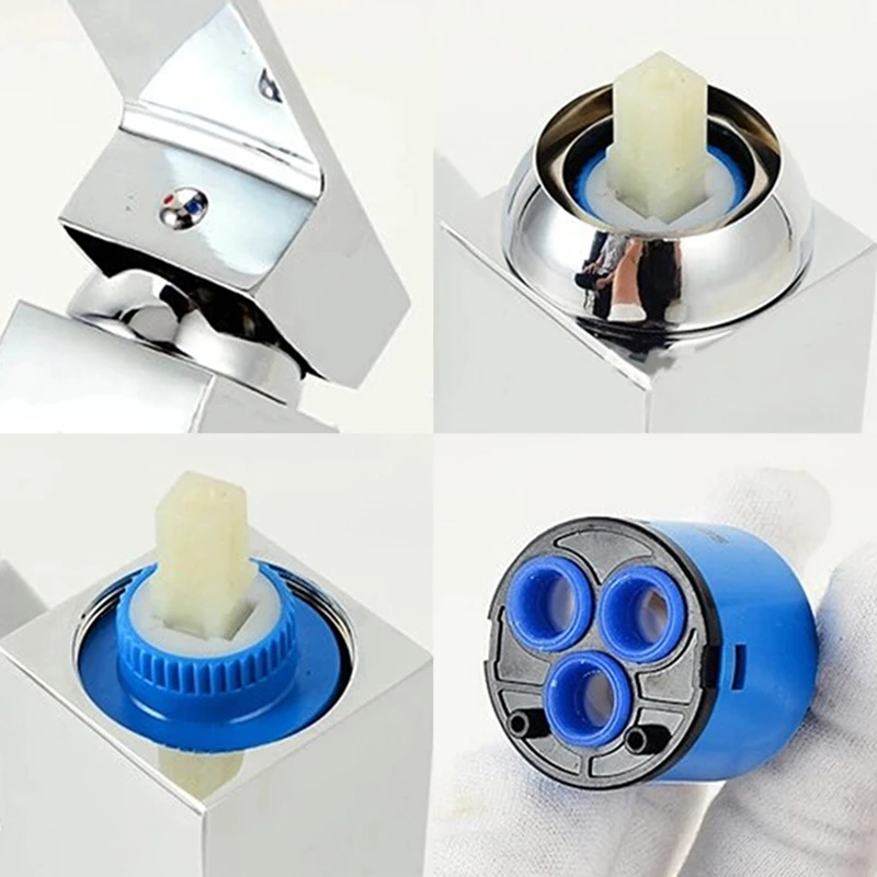 Promocja 35mm 40mm wkład ceramiczny zawór kuchenny kaset łazienkowy Mixer Tap Repalce akcesoria