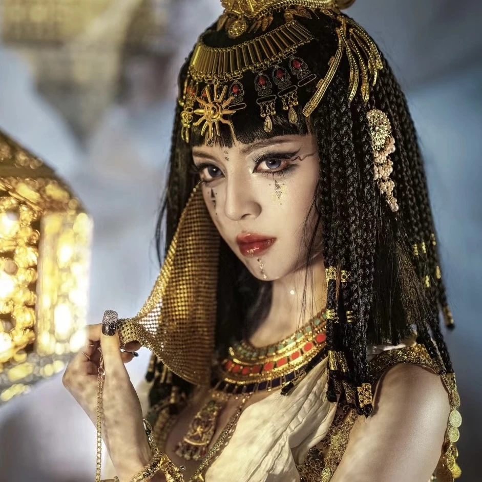 

Головные уборы Queen Beyonce, накладные волосы для косплея, танцевальное представление, певица, косы, Хэллоуин, пар-клуб, дискотека, модные аксессуары