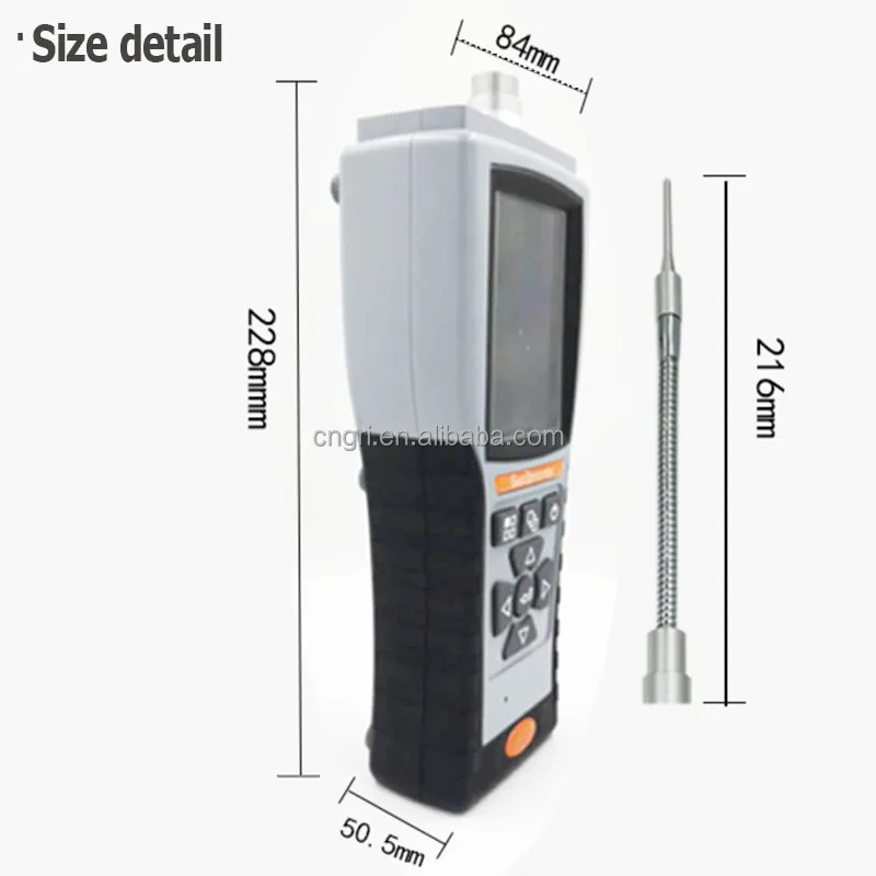 GOODGRI Handheld Ethylene Portable Toxic Gas Leak Detector/gas Leak Meter/gas Sensor Detector De Gas C2H4 Analyzer