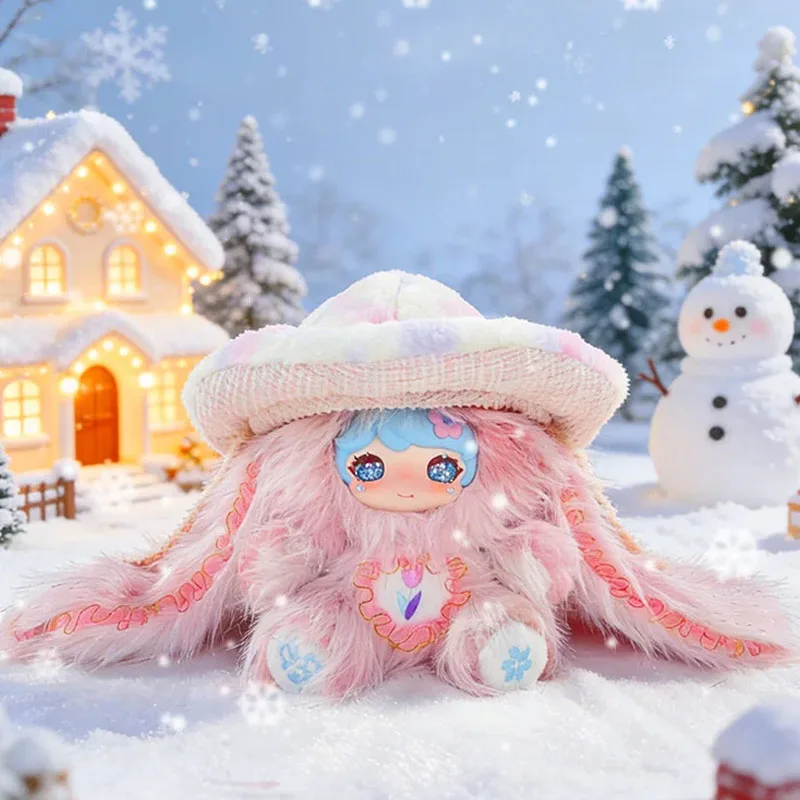 

Плюшевая игрушка-сюрприз Luxi Cheer Bunny 400% Series: модная кукла-компаньон, настольное украшение, таинственное подарок-сюрприз на день рождения