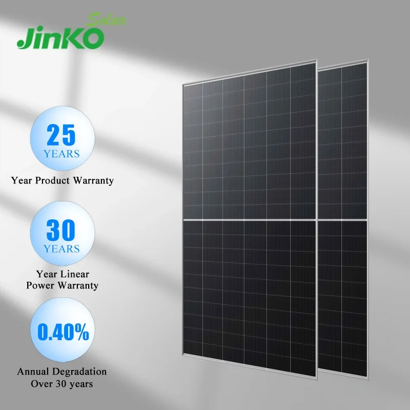 Jinko Tiger Neo N-Type Solar Panels High Quality 475W 480W 485W 490W 495W 500Watts Monofacial Module 120Cells Solar Panel