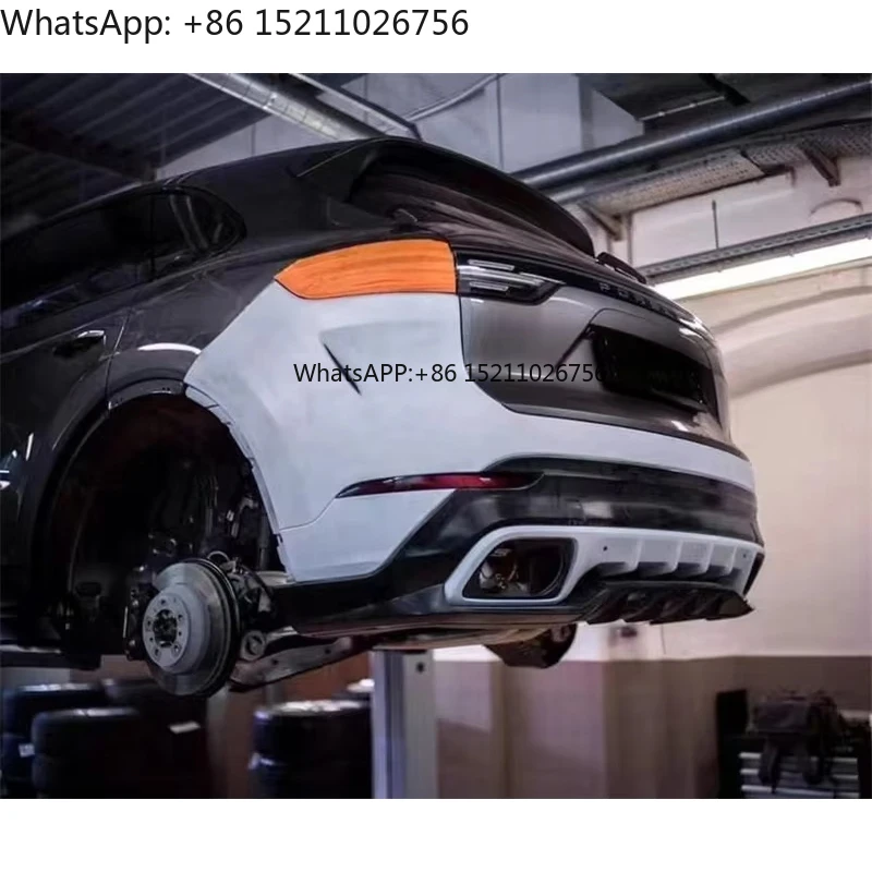 2018-2022 MTR Style Rear Bumper Upgrade for Porsche Cayenne 2016 9Y0 9YA