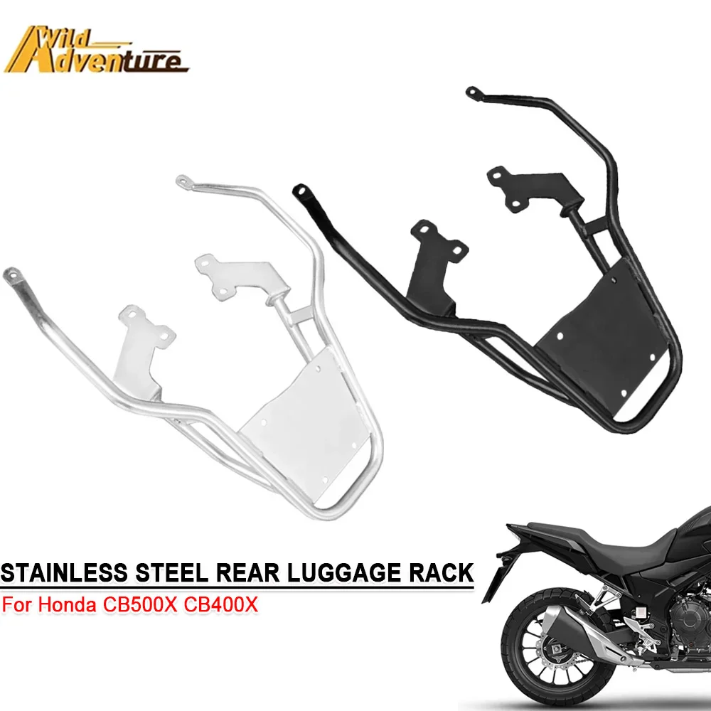 

For Honda CB500X CB400X Motorcycle Rear Luggage Rack Top Case Rear Rack Carrier For Honda CB500X CB400X 2019 2020 2021 2022