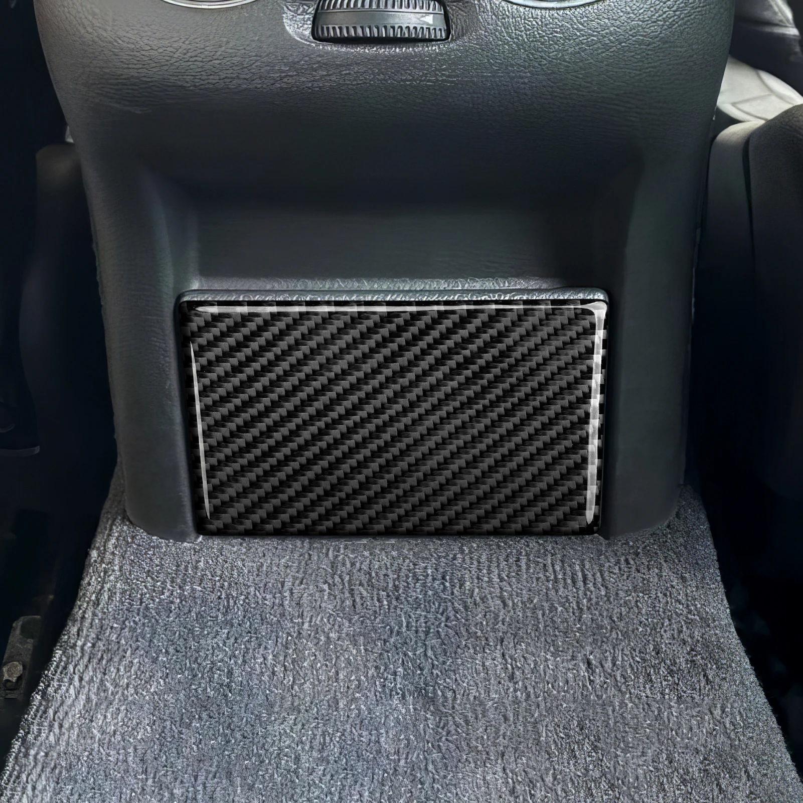 Kohlefaser-Innenaufkleber. Auto-Mittelkonsole Schalthebel-Verkleidung Für Mercedes Benz CLK A209 C209 (2002-2010) Zubehör. – Detail 19