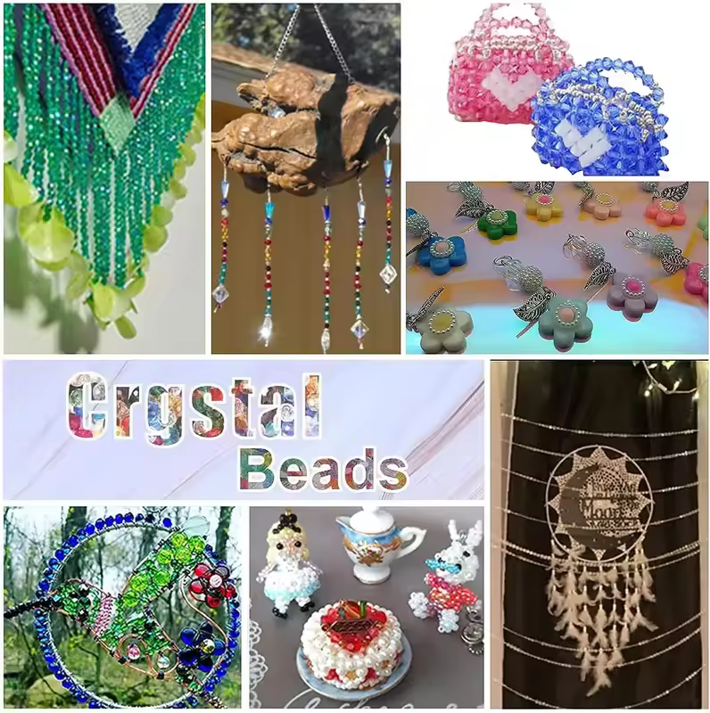 2mm 4mm 6mm 8mm Rondelle Austria Crystal Beads Faceted Glass Beads Loose Spacer Beads for DIY Bracelet Garment Making - Image 6