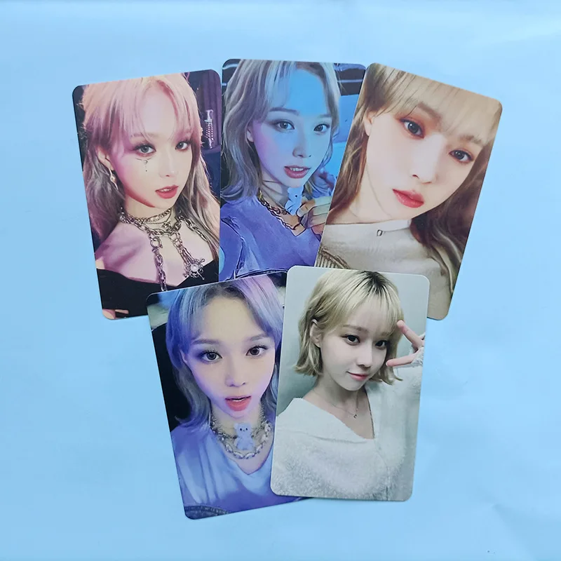 Kpop Album Girls Photocards Double Sides Printing Matte Film Special Card Korean Style LOMO Card Karina Winter Fans Collection