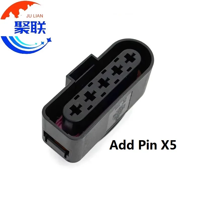 1Set 5Pin 42036400 Fuel Pump Driver Module Relay Plug Connector With 14AWG Wire Cable For VW AUDI PORSCHE 6N0973755 6N0 973 755