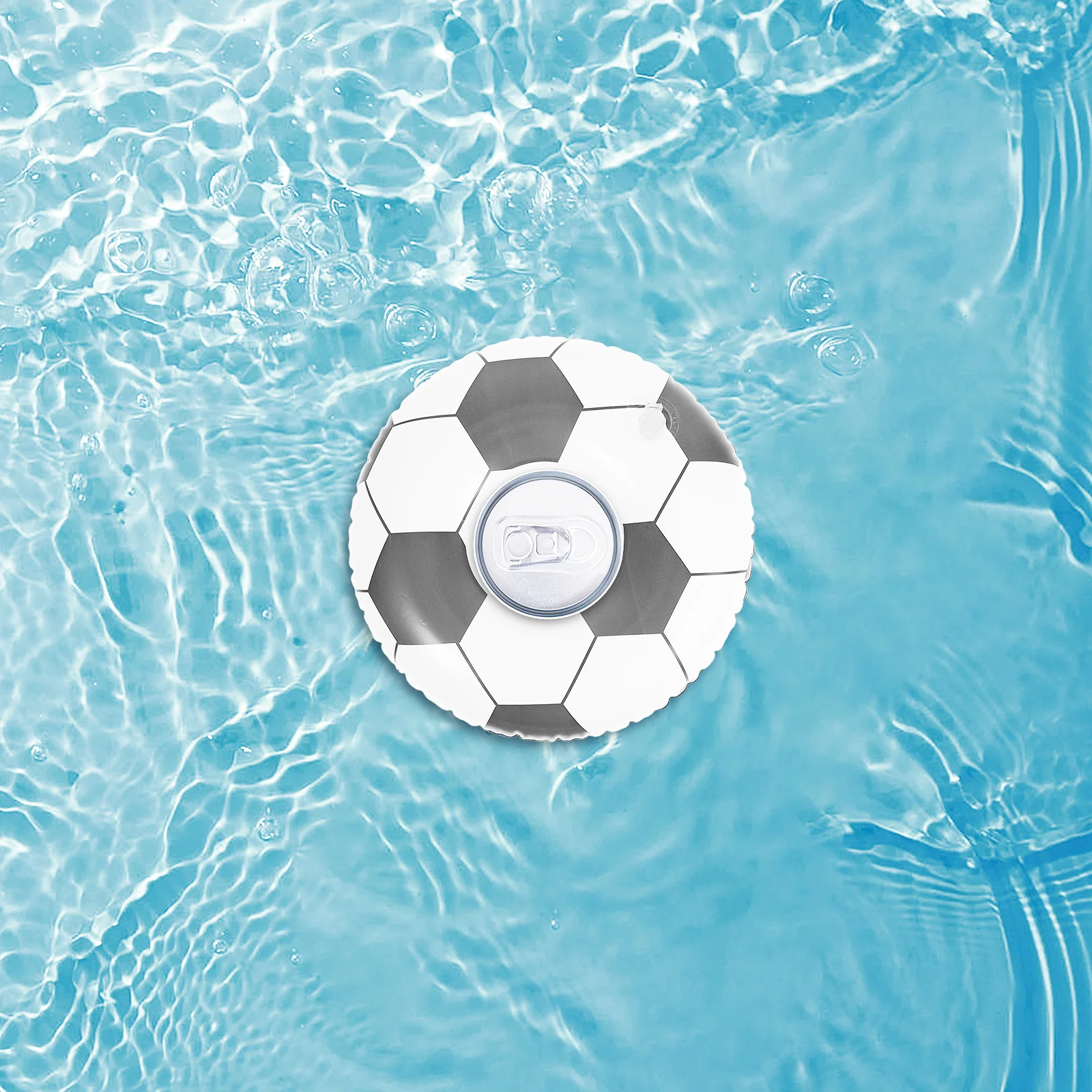 

4Pcs Inflatable Floating Cup Durable Practical Accessory for Tropical Events Floating Drink Holder Inflatable