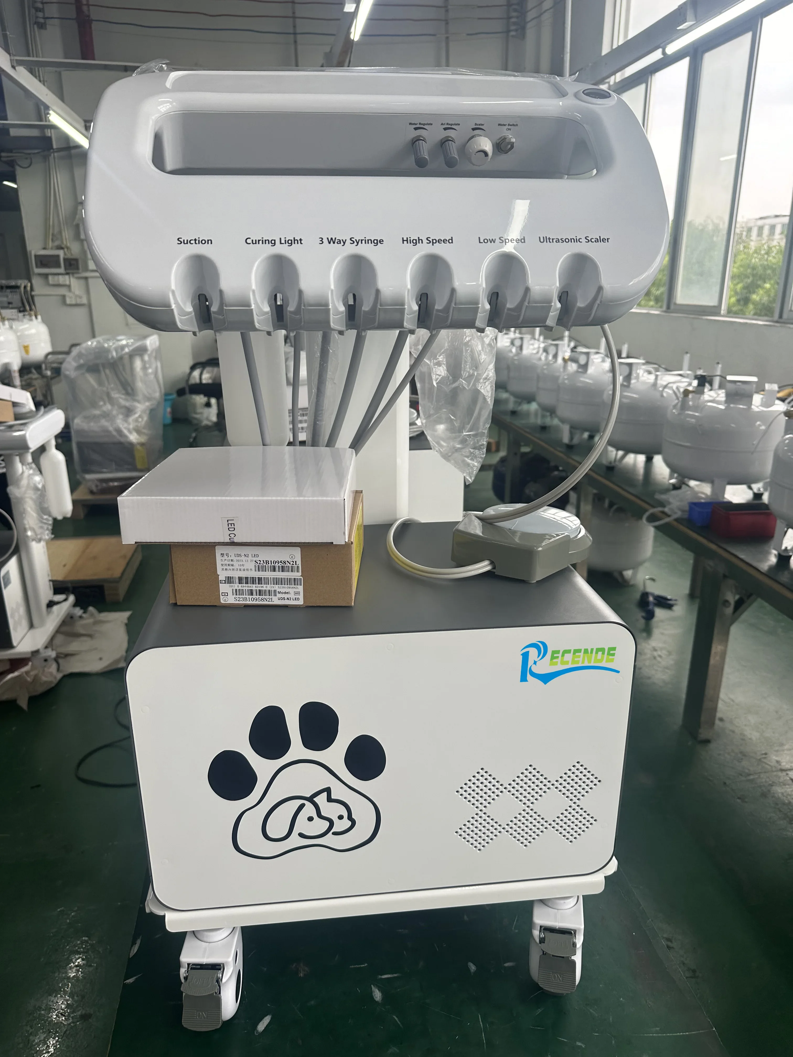 

Veterinary New product&Hot sale used for pets mobile dental cart BL-610C