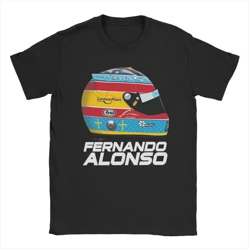 Fernando Alonso 2005 T Shirt Men Novelty Pure Cotton O Neck
