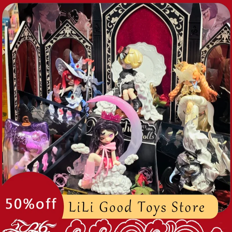 Authentic NONO SOVA Moon Doll Night Series Blind Box Decoration Toy Doll Handmade Creative Gift for Birthday and Halloween Gifts