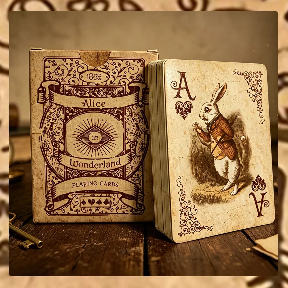 1Set/2Set Alice Vintage Paper - đánh giá và giá Vintage Collectible Playing Cards