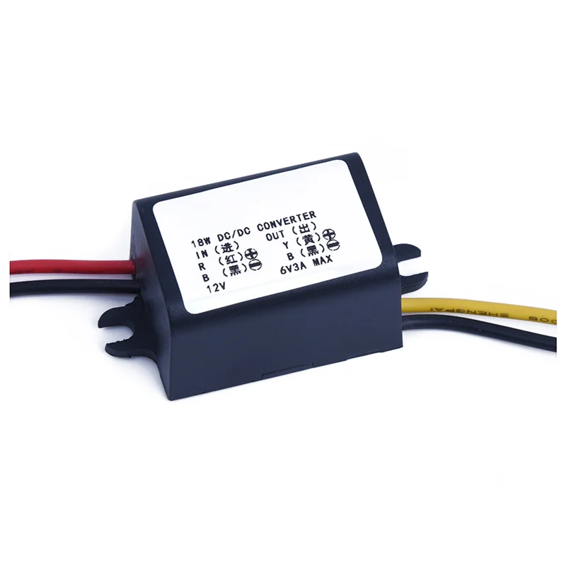 PHILE-10X 12V To 6V DC-DC Buck Converter Step Down Module Power Supply Voltage Regulator
