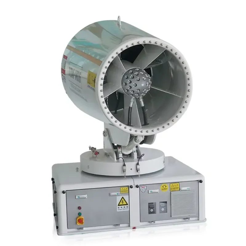 60m Fog Cannon Machine High Pressure Intelligent Waterproof for Mining Quarry Dust Suppression Urban Air Cleaning