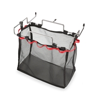 1Pcs Fixed Linkage Garbage Bags Outdoors Camping Trash Rack Plastic Bag Foldable Support Garbage Clip