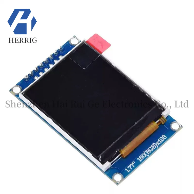 

1.77 inch TFT LCD module 128*160 SPI serial port driver ST7735S full color screen