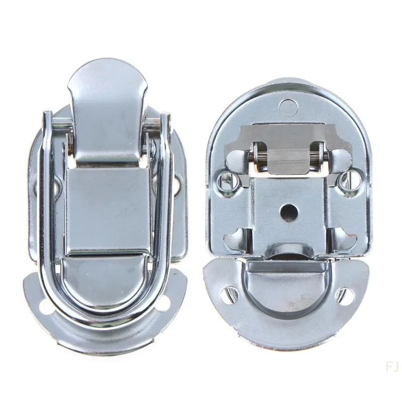 [YU]2Sets Vintage Jewelry Wood Box Drawer Latches Decorative Suitcase Hasp Buckle Clasp For Luggage Flight Case 35*57mm